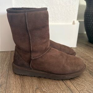 UGG Chocolate Suede Boots